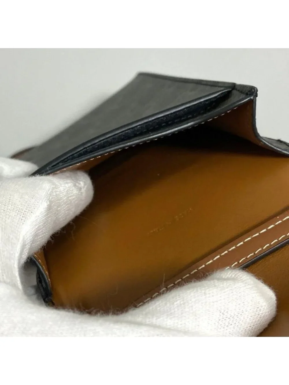 Celine Triomphe Canvas Mobile Pouch Brown